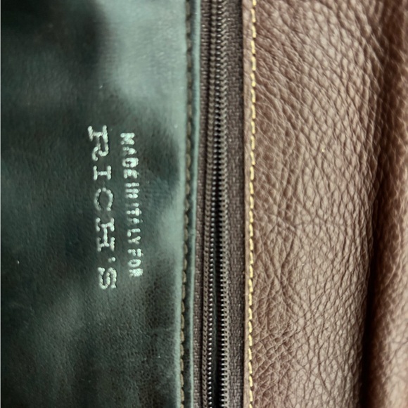 Vintage 1960’s Brown Snake Print Women's Bag - Picture 8 of 9